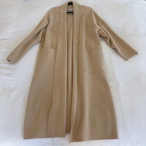 Long beige coat